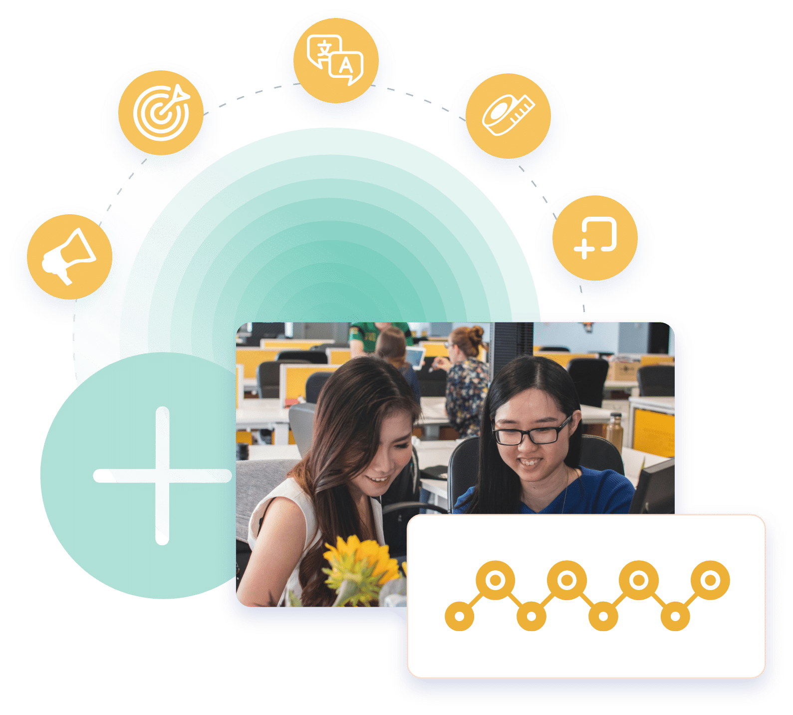 Team Arbeit Zusammenarbeit im Team